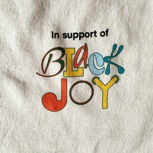 Black Joy is Resilience - longsleeve T-shirt 100% Cotton Large